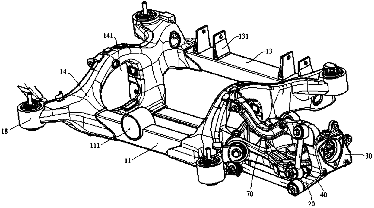 Suspension and vehicle with same