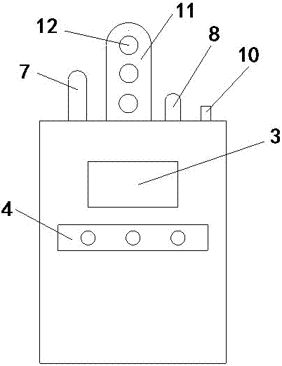 Indoor smoke electronic detection device