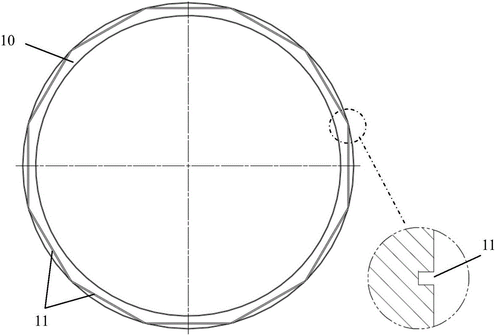 Fluid dynamic pressure type mechanical sealing face structure