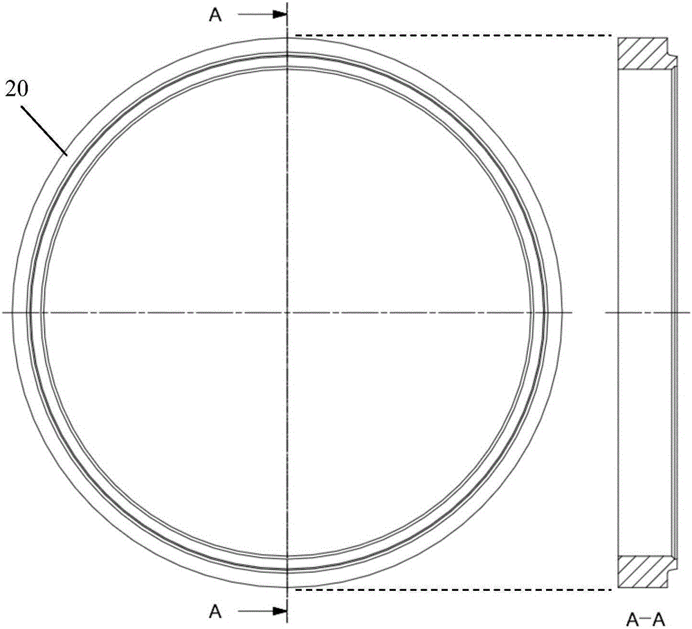 Fluid dynamic pressure type mechanical sealing face structure