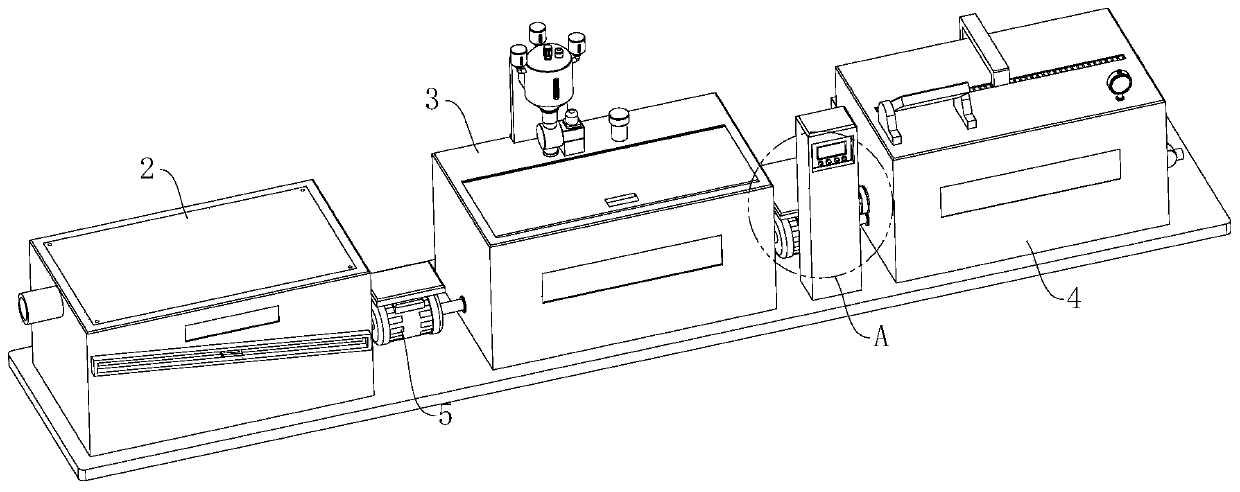 Working method of printing and dyeing industrial sewage treatment device