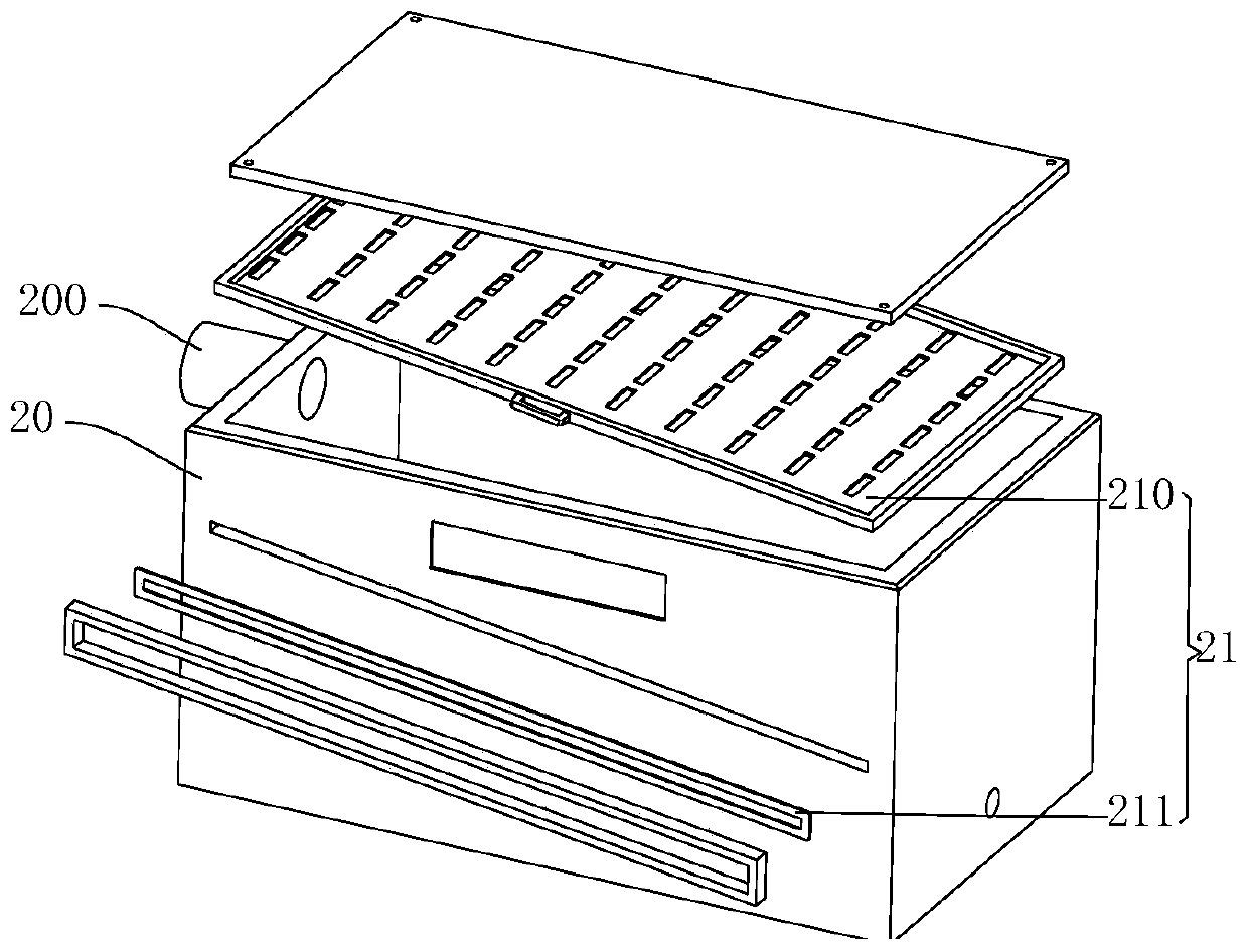 Working method of printing and dyeing industrial sewage treatment device