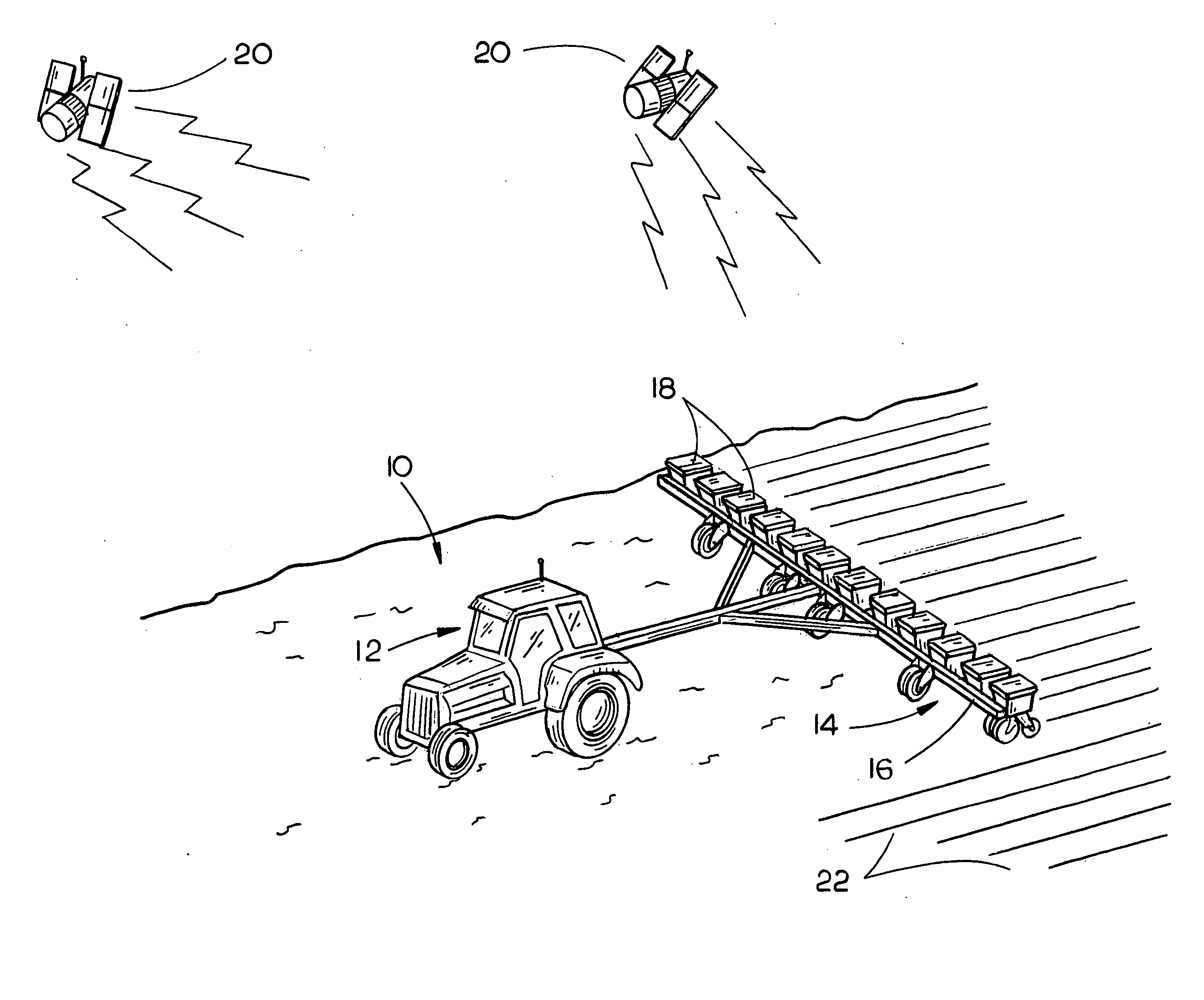 Individual row rate control of farm implements to adjust the volume of crop inputs across wide implements in irregularly shaped or contour areas of chemical application, planting or seeding