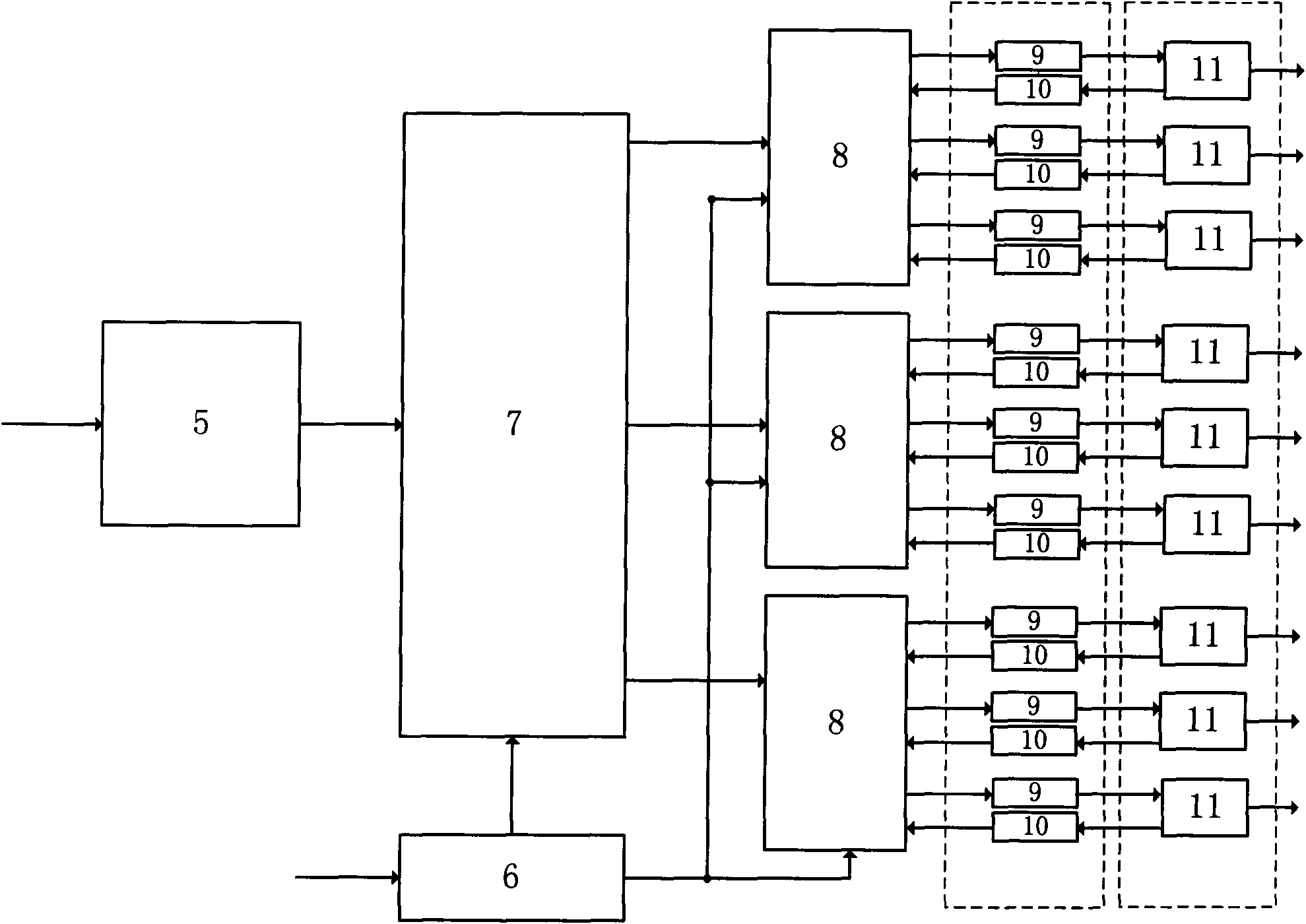 Cell same-frequency networking system combining interleave division multiple access (IDMA) and overlapped code division multiple access (OVCDMA) and method thereof