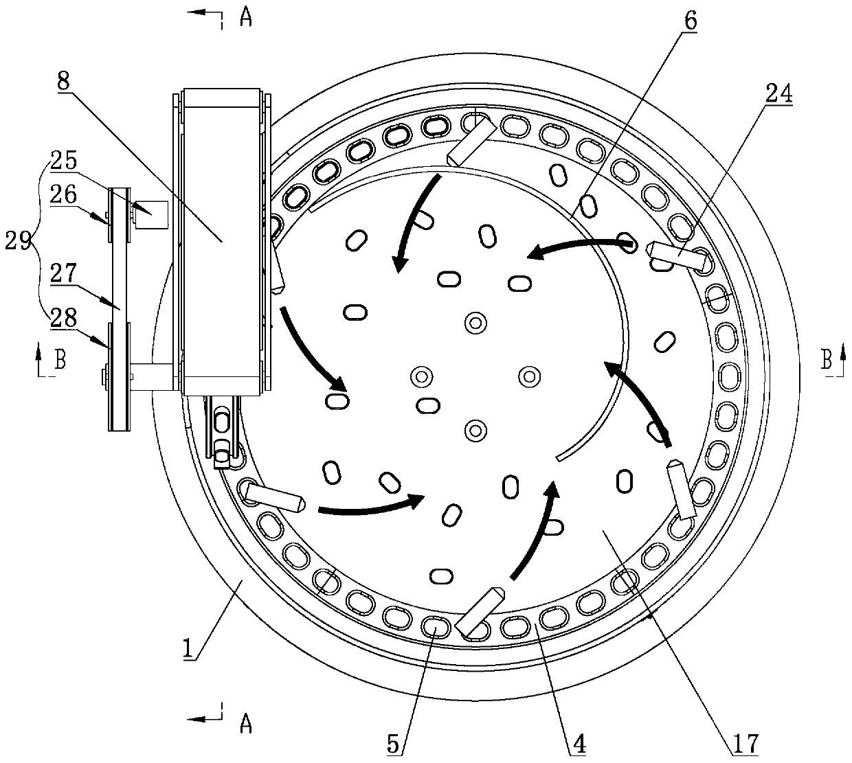 Light part sorting equipment