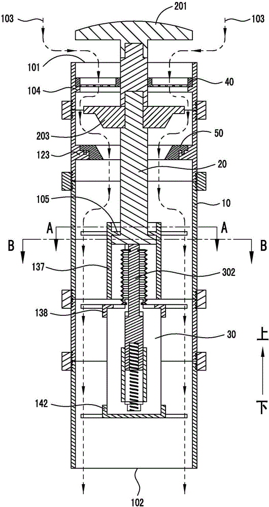 Telescopic mechanism