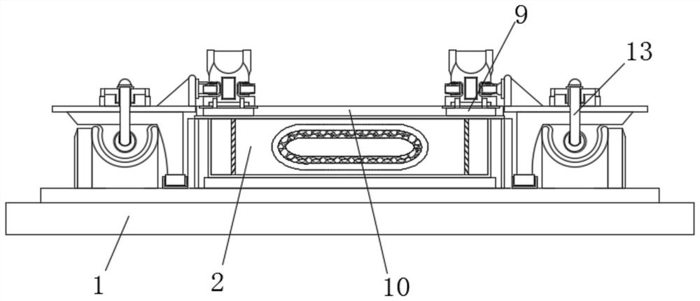 Assembly type special rail connecting structure and using method thereof