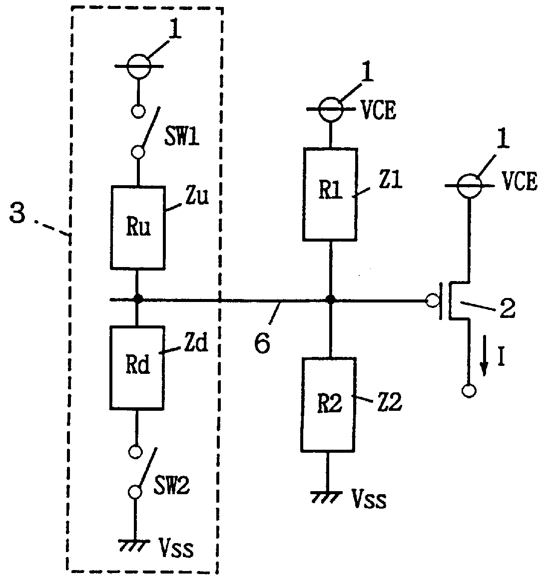 Semiconductor memory device with a voltage down converter stably generating an internal down-converted voltage