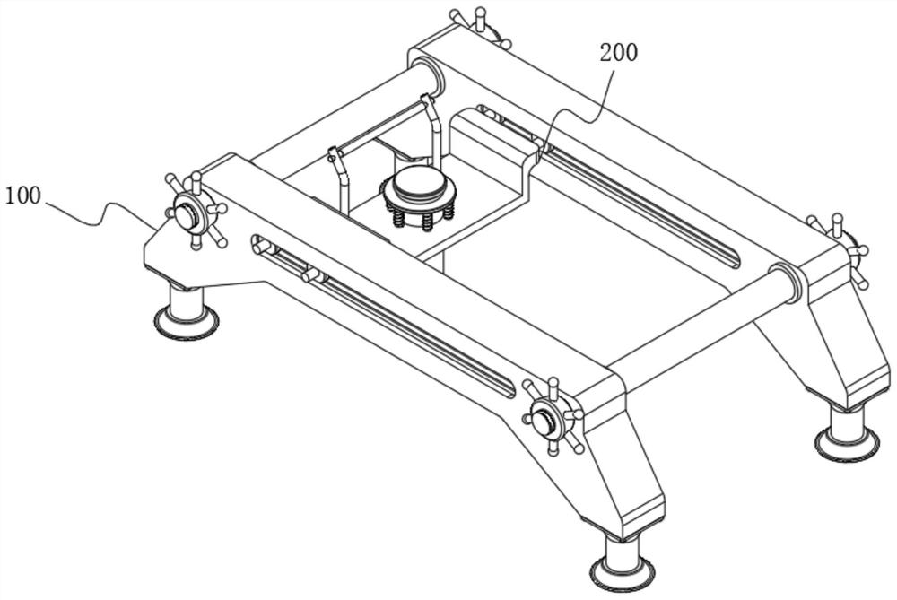 Efficient ground tiling joint filling device for constructional engineering