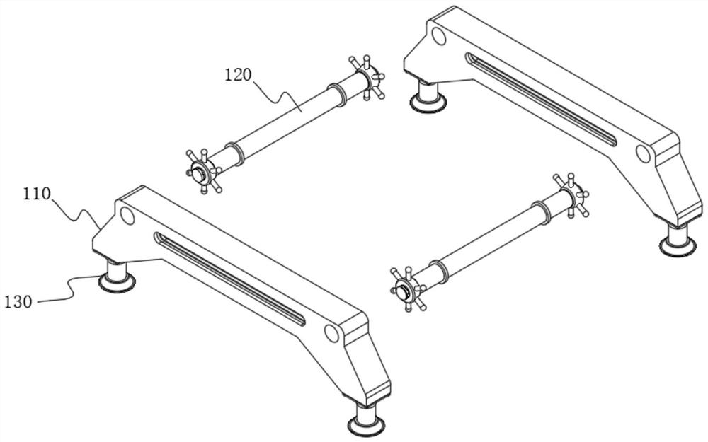 Efficient ground tiling joint filling device for constructional engineering