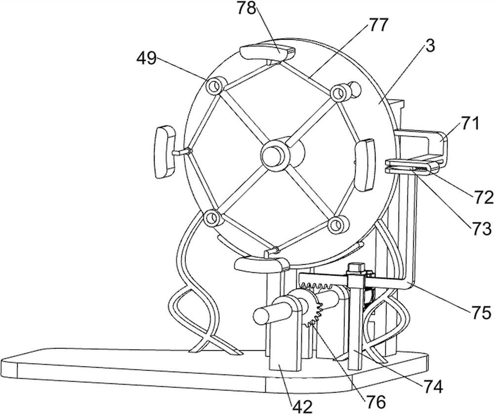 Equipment for winding and coil dividing of pipeline PTFE thread seal tape