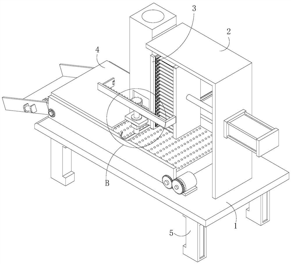 A kind of slicing device for angelica processing