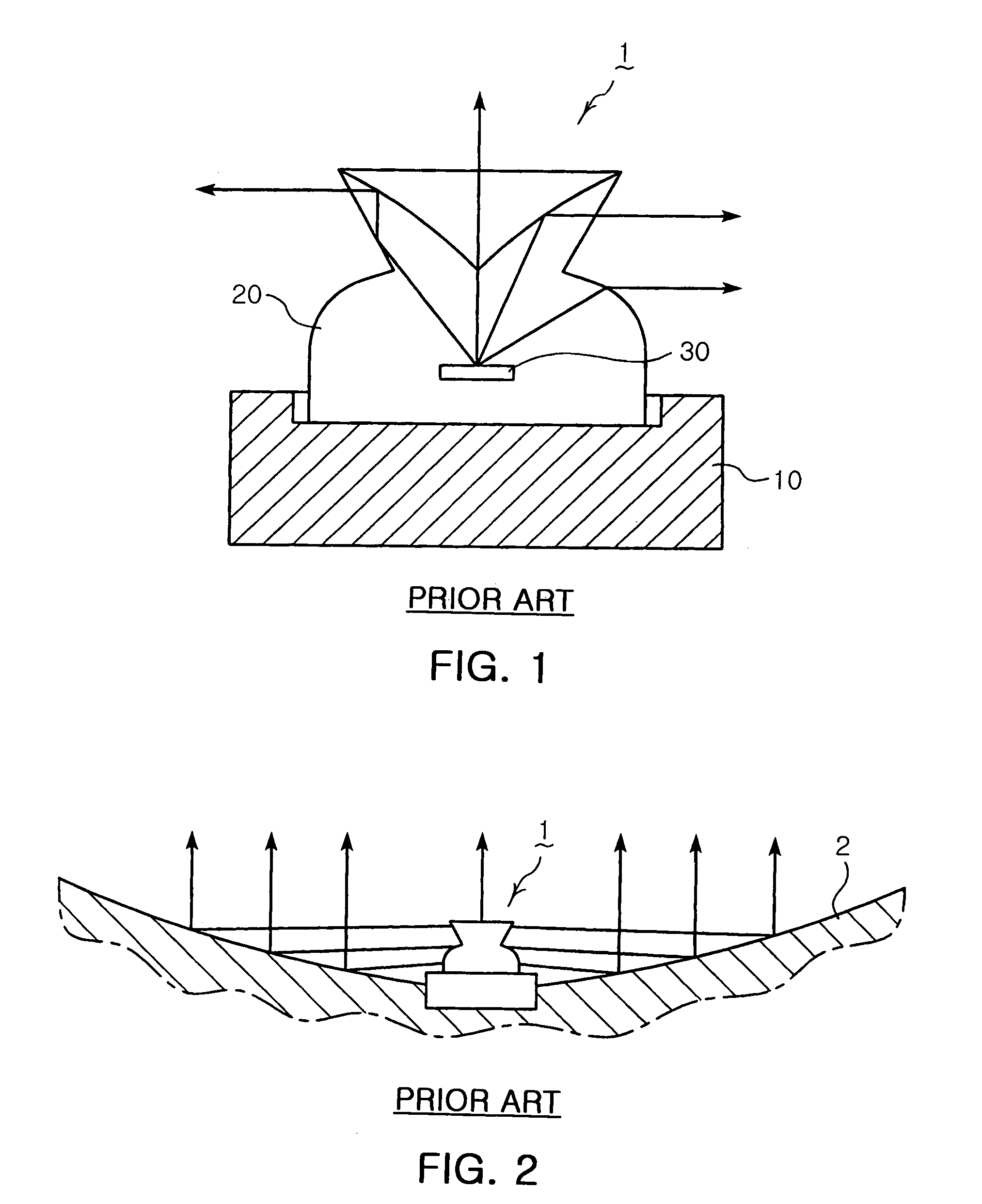 LED package and backlight unit using the same