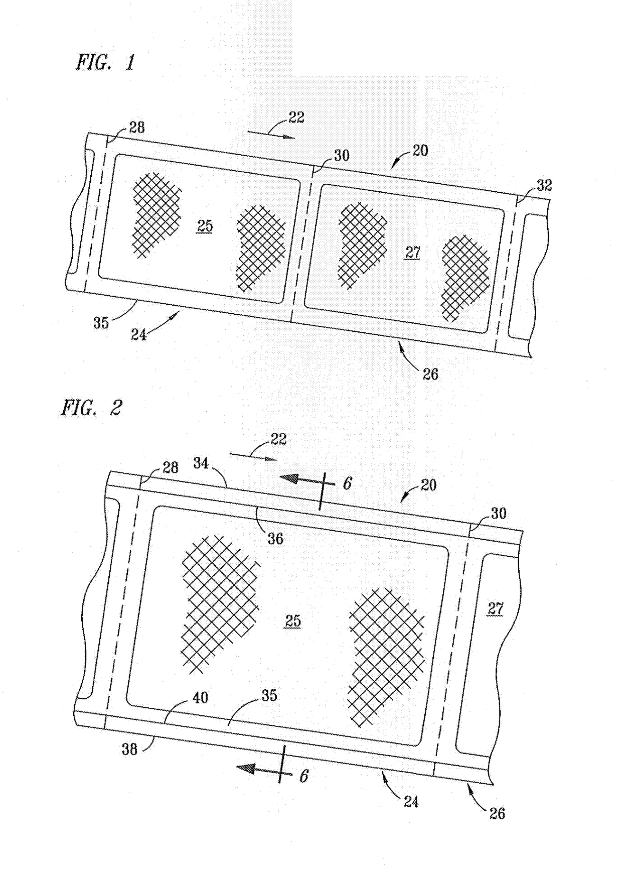 Selectively Repositionable Absorbent Mat with Releasably Adhering V-Fold