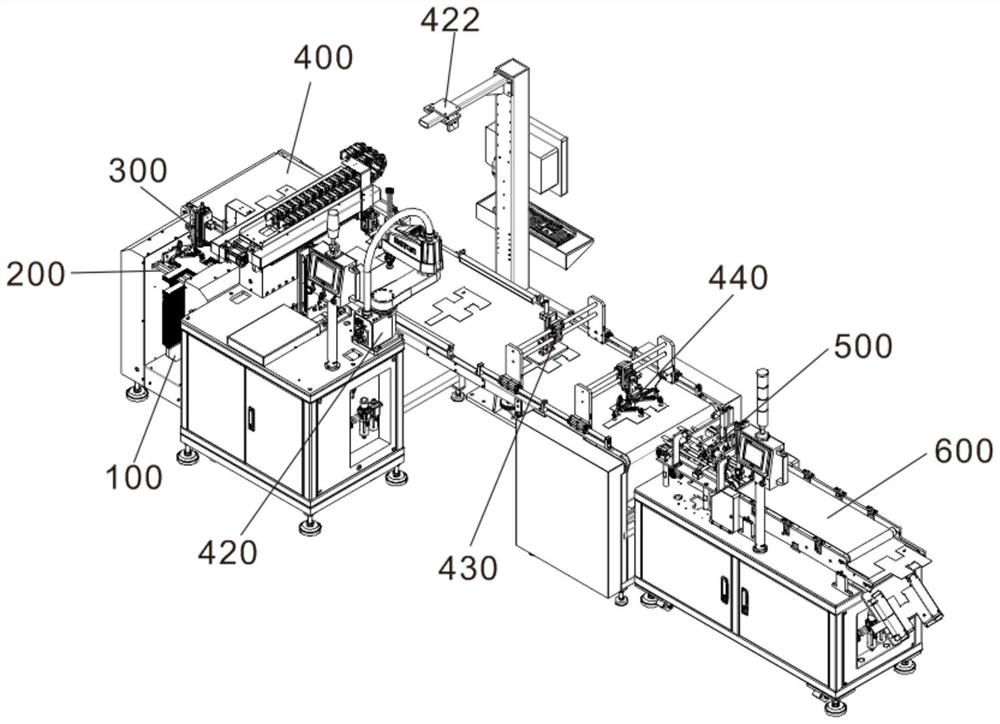 Loading device, and automatic attaching and folding equipment for packaging box