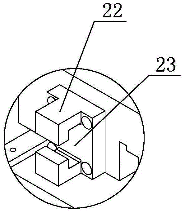 Steering mobile device for mobile trolley