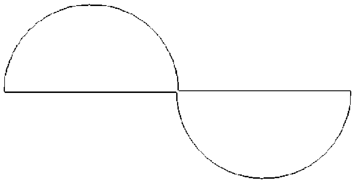 Polar coordinate edge coding method based on circular model
