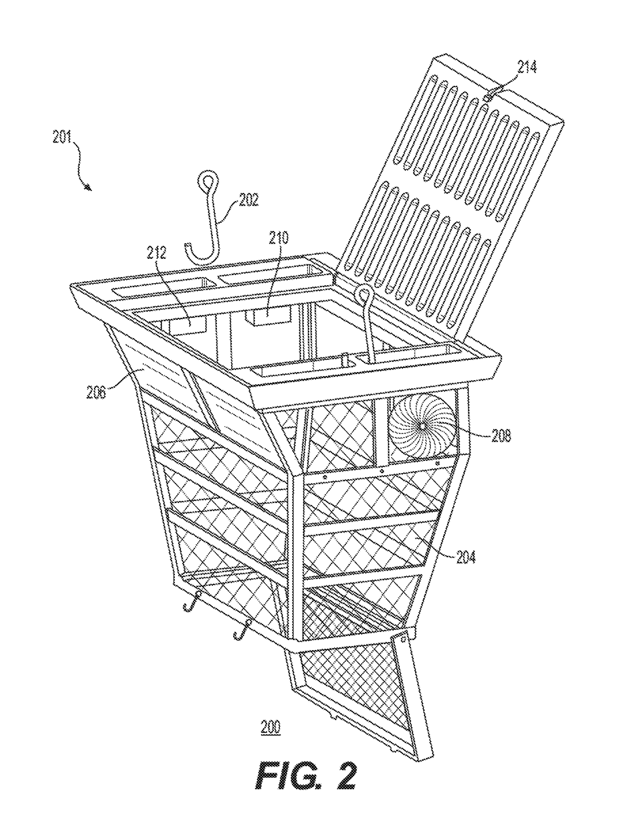 Removable Catch Basin Filter Insert and Lifting Apparatus