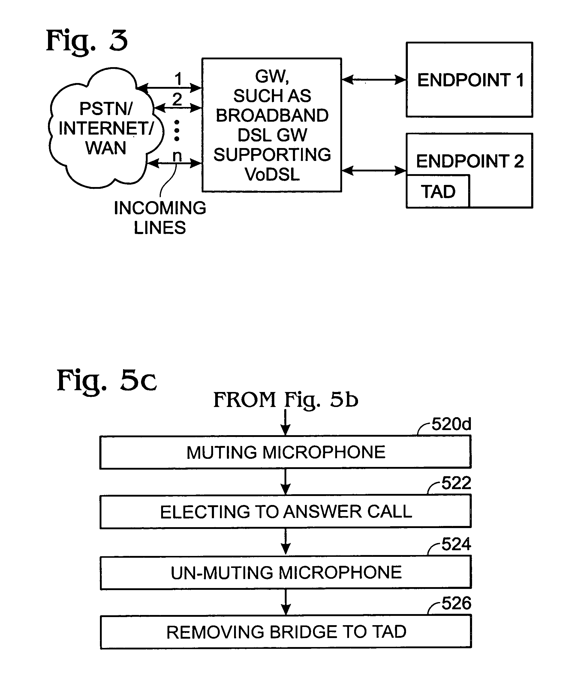 Home network telephone answering system and method for same
