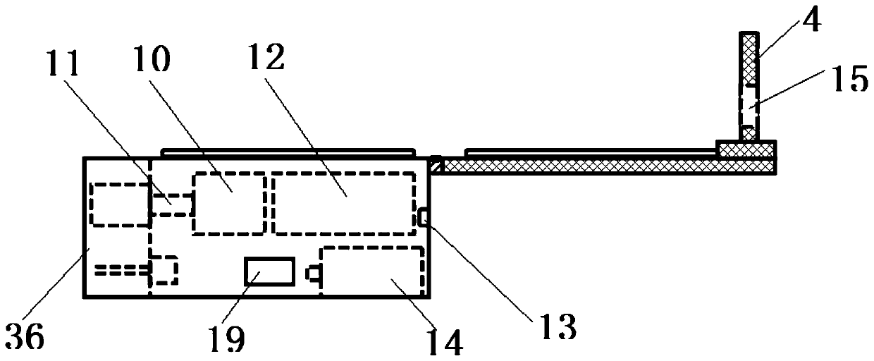 Internet of things intelligent clamp and use method thereof