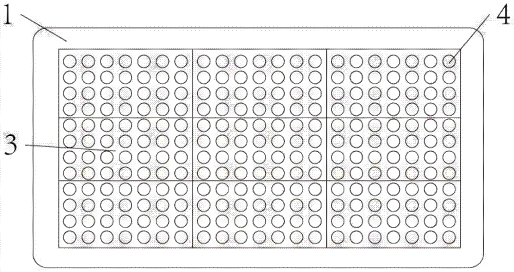 Material flattening device for large format cutting bed