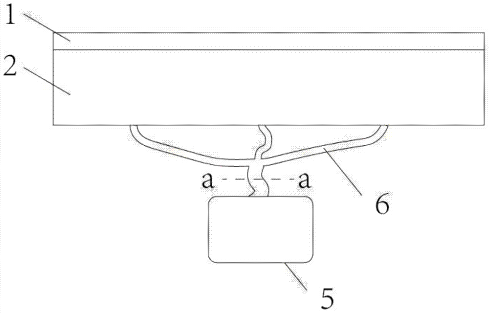 Material flattening device for large format cutting bed