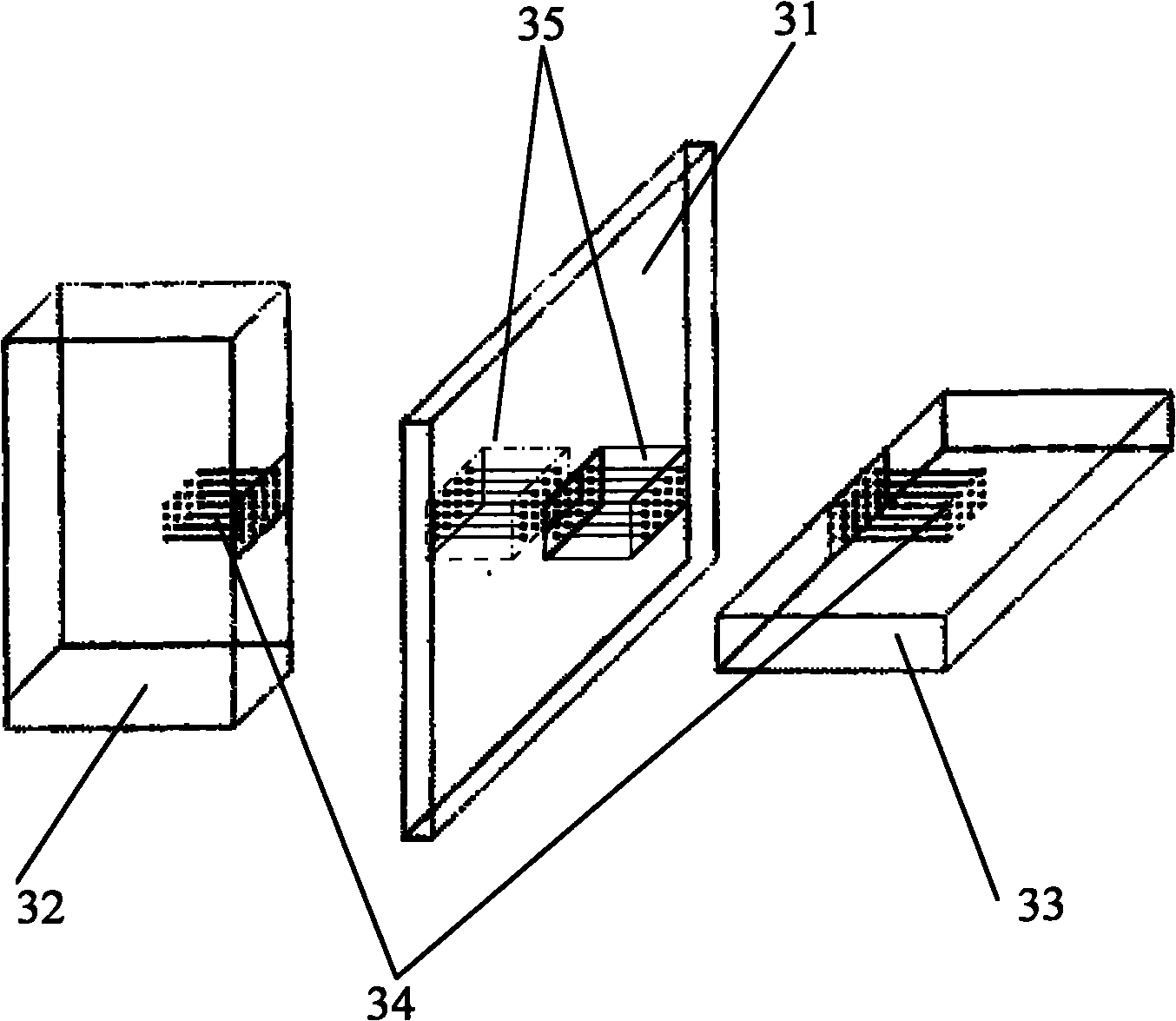 Optical back plate interconnection system and communication equipment