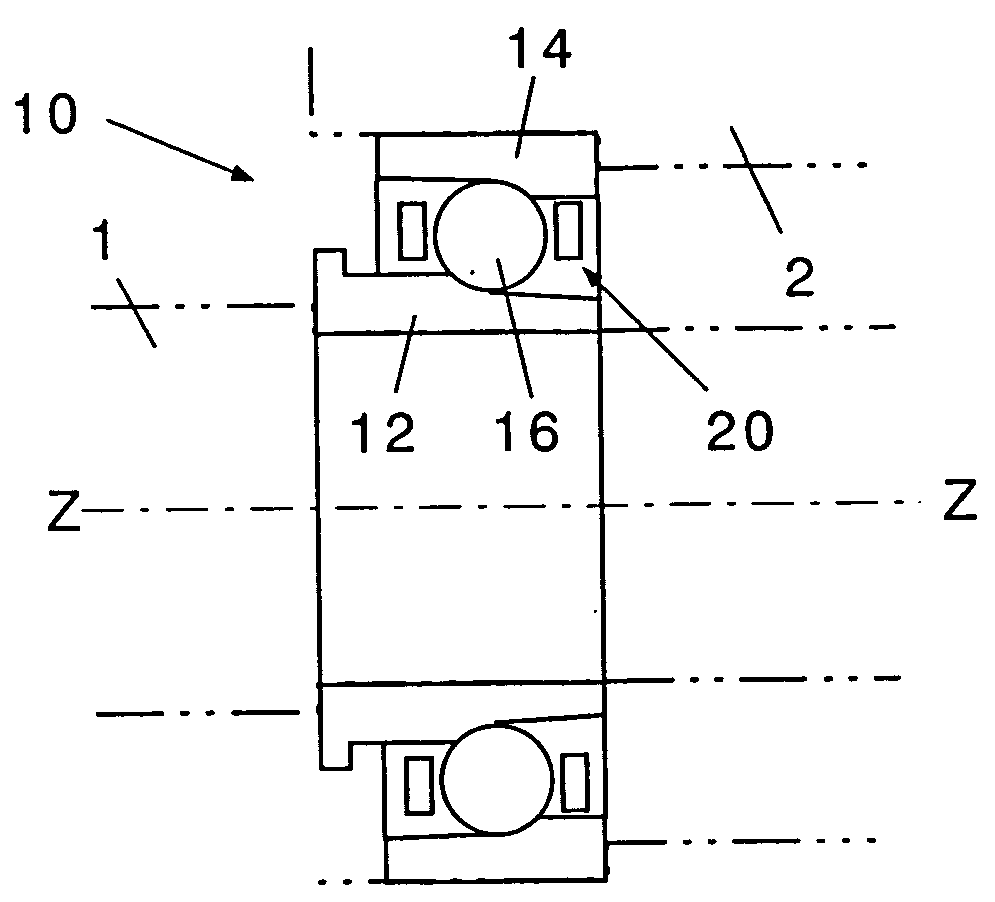 Cryogenic, ultra high-speed rolling bearing