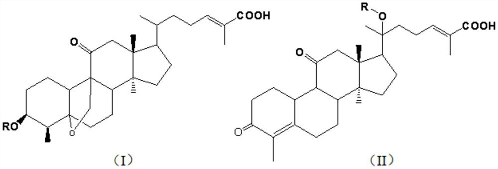 Acylated derivative of mogrolic acid and preparation method thereof