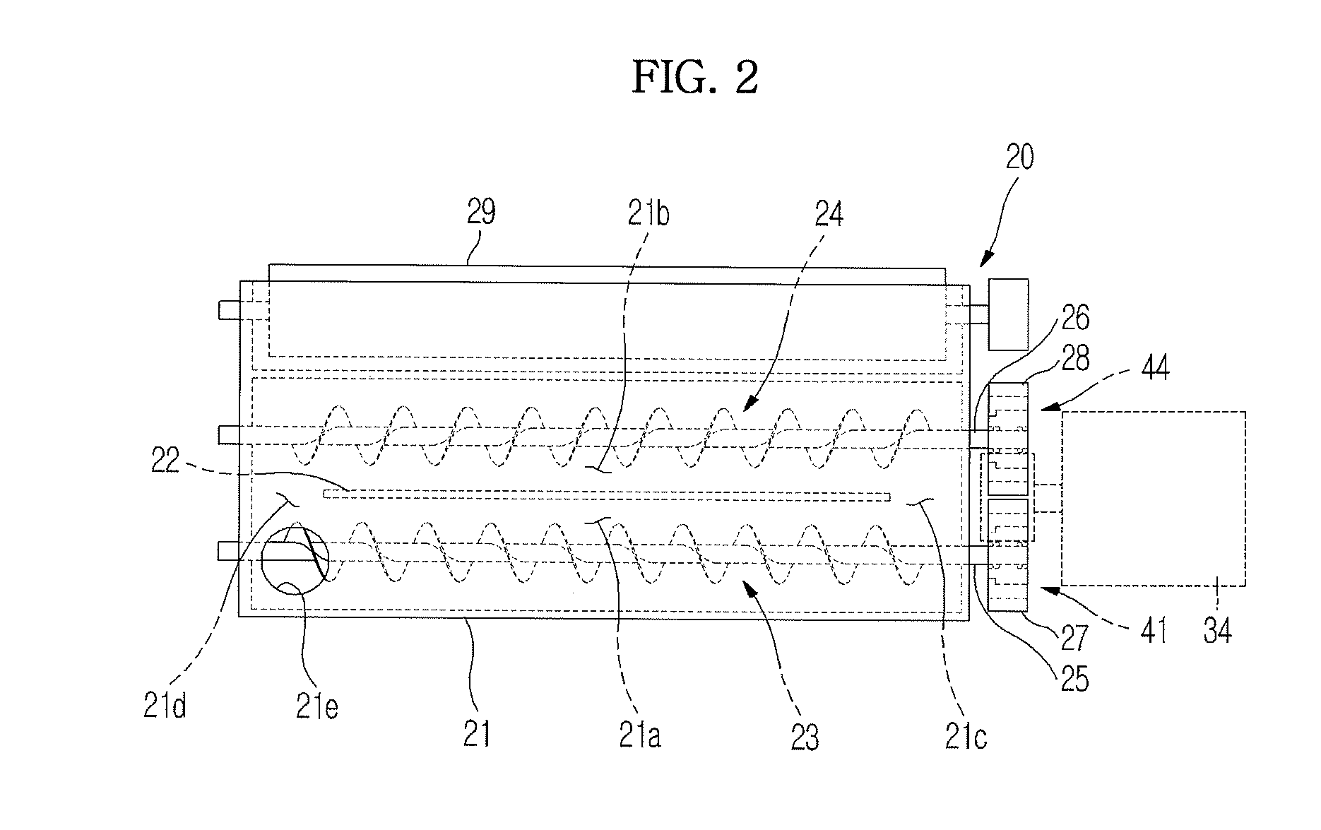 Image forming apparatus, developing unit thereof and method for controlling developing unit