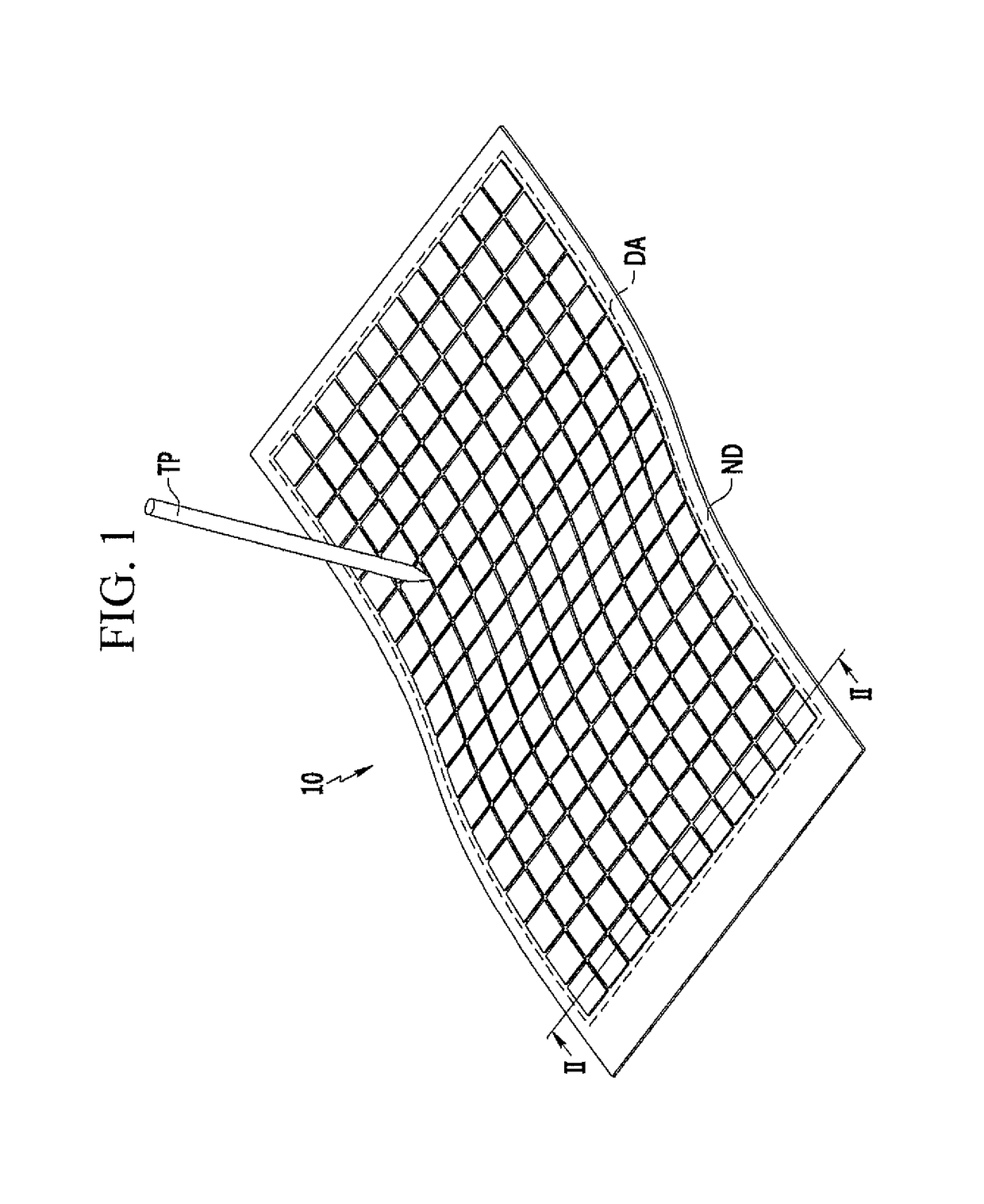 Flexible window substrate and flexible display device having the same