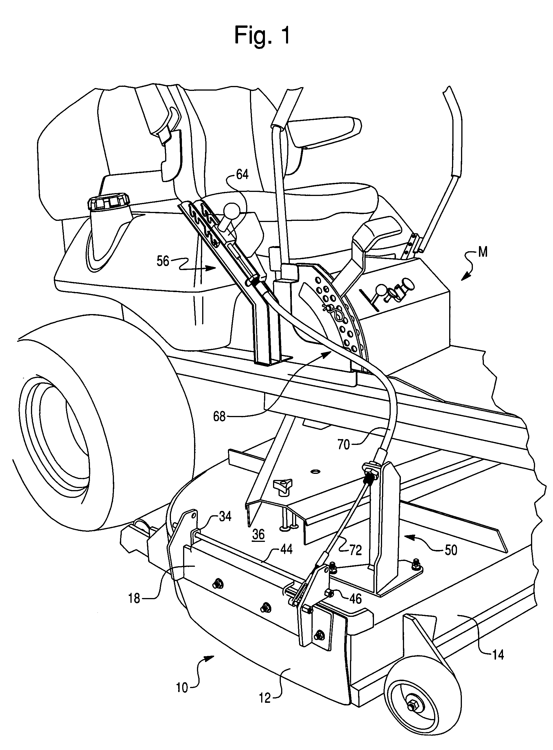 Lawn mower attachment for controlling discharge flow