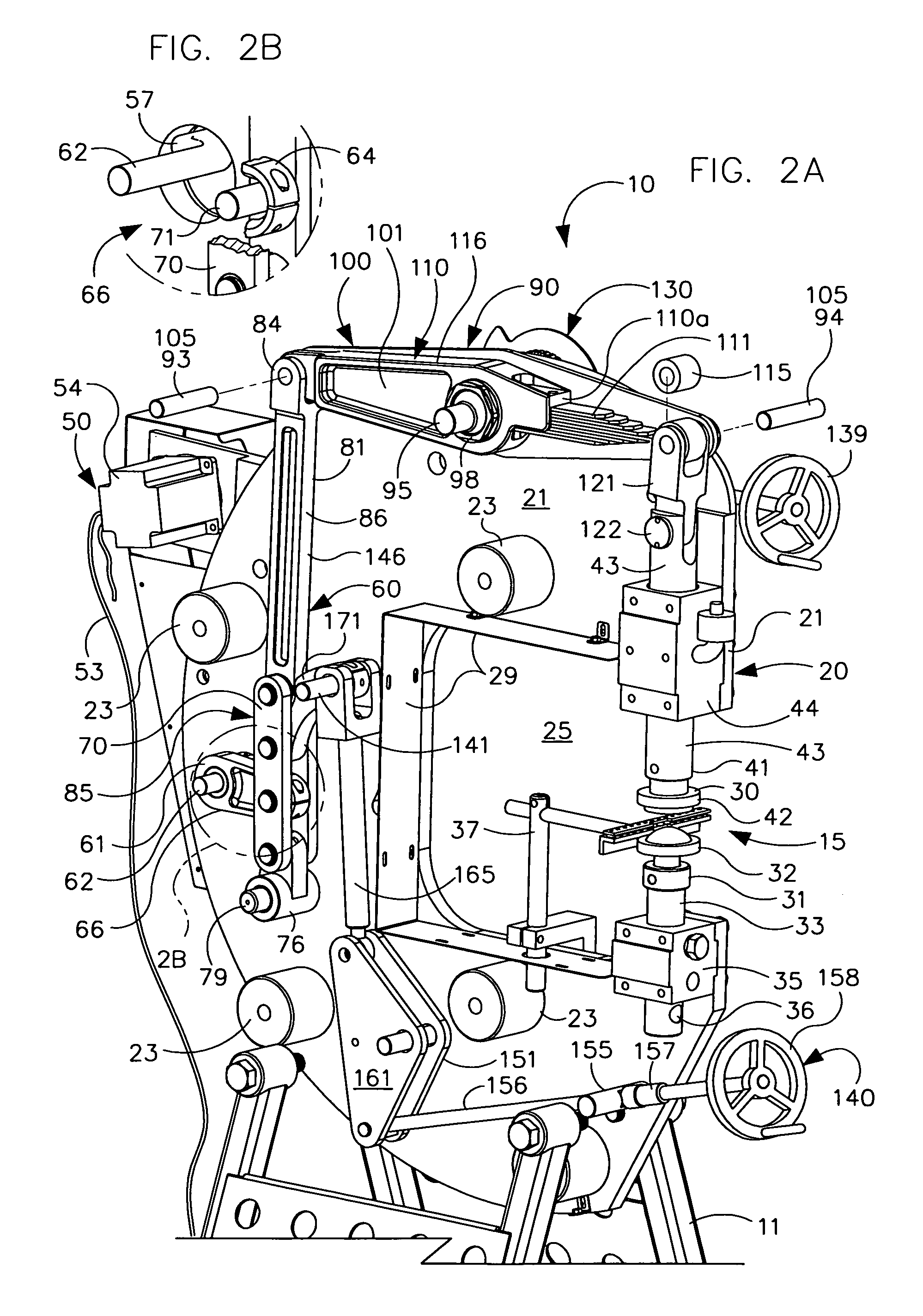 Multi-mode hammering machine