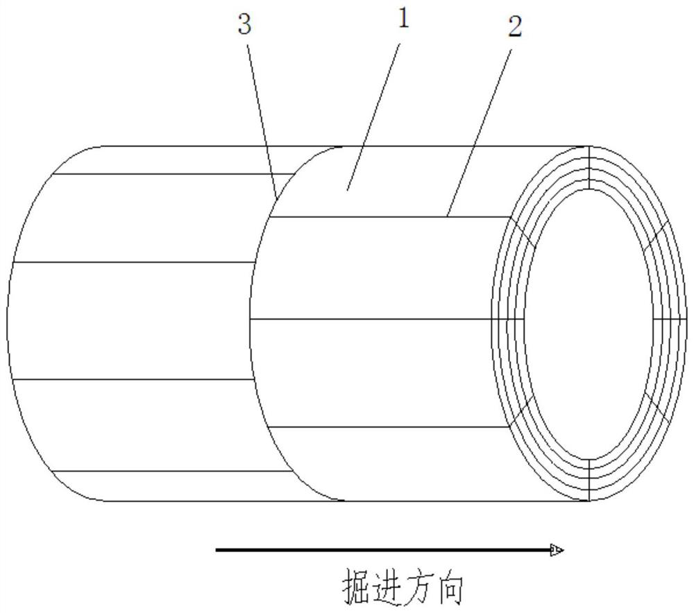 A wedge-type prefabricated shield segment waterproof structure