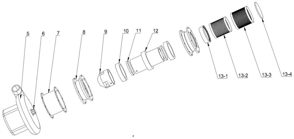 Fuel vehicle-mounted haze removal device capable of being used for air pollution control