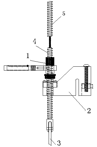 Clamp for charged replacement of tangent tower insulators