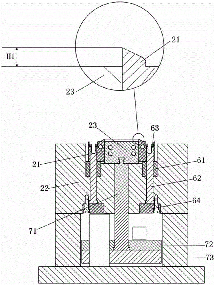 Thin-wall injection mold and preparation method of thin-wall plastic parts