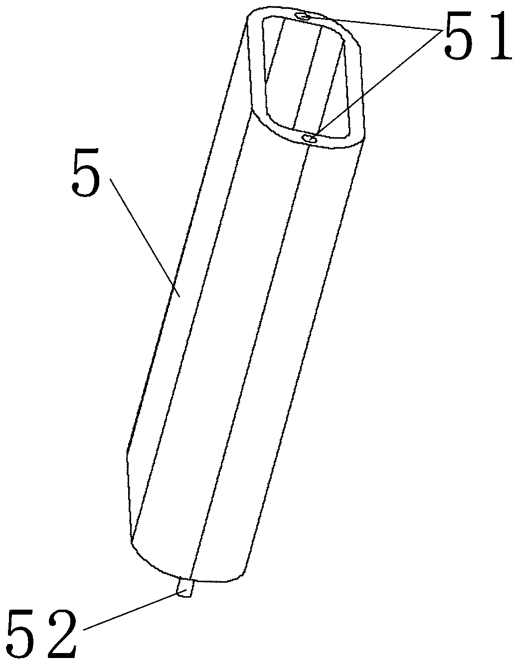 Long and thin multi-core miniature elastic pin connector