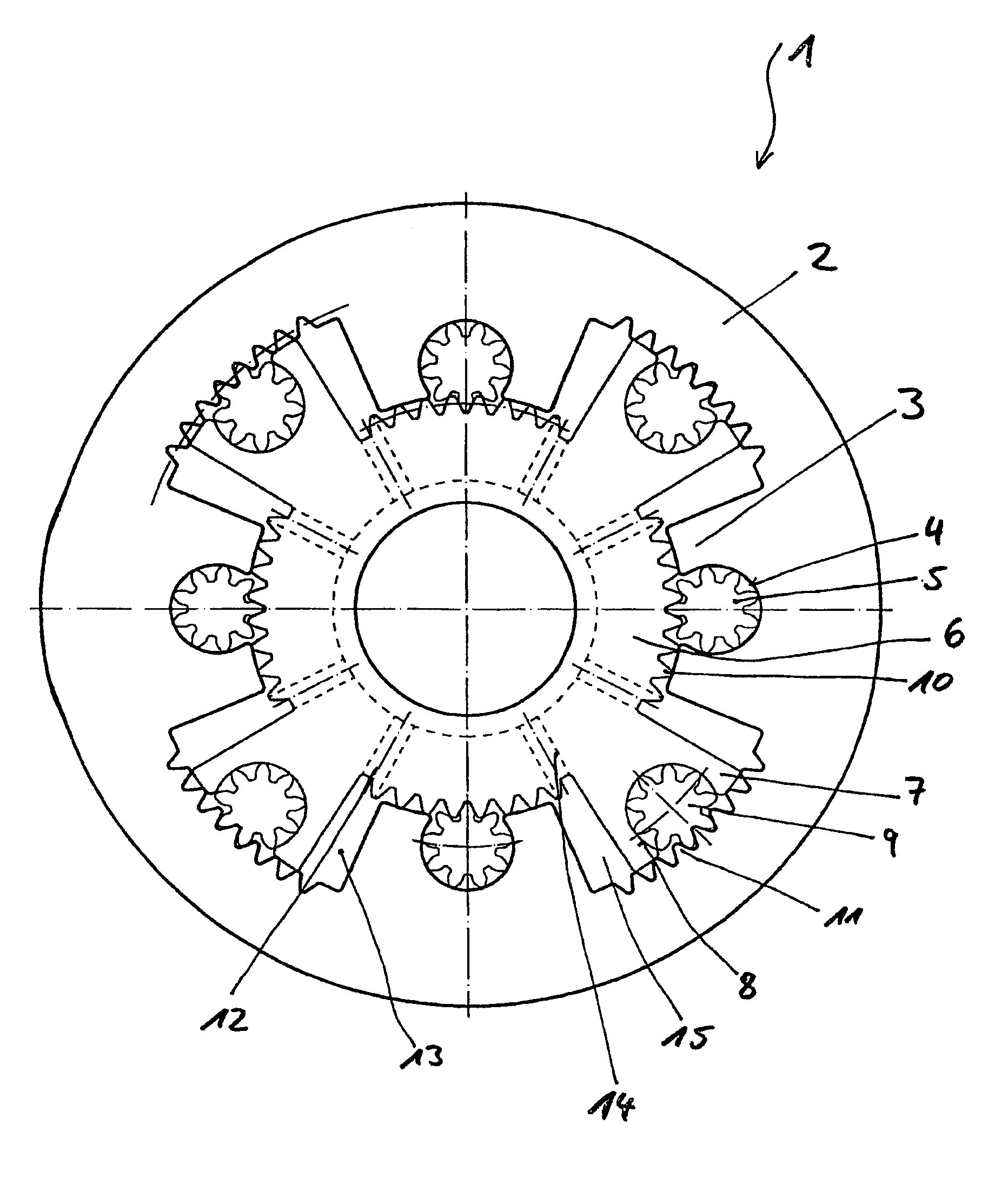 Camshaft Adjuster for an Internal Combustion Engine