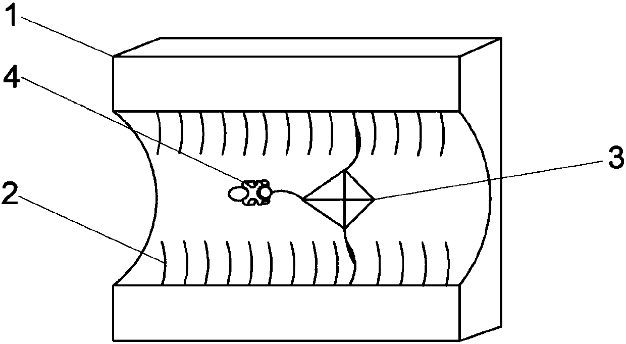 Nano-pore electrical sensor used for enzyme reaction detection