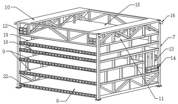 Novel high-strength rescue steel sleeper and cushion block bearing combination and rapid stacking method