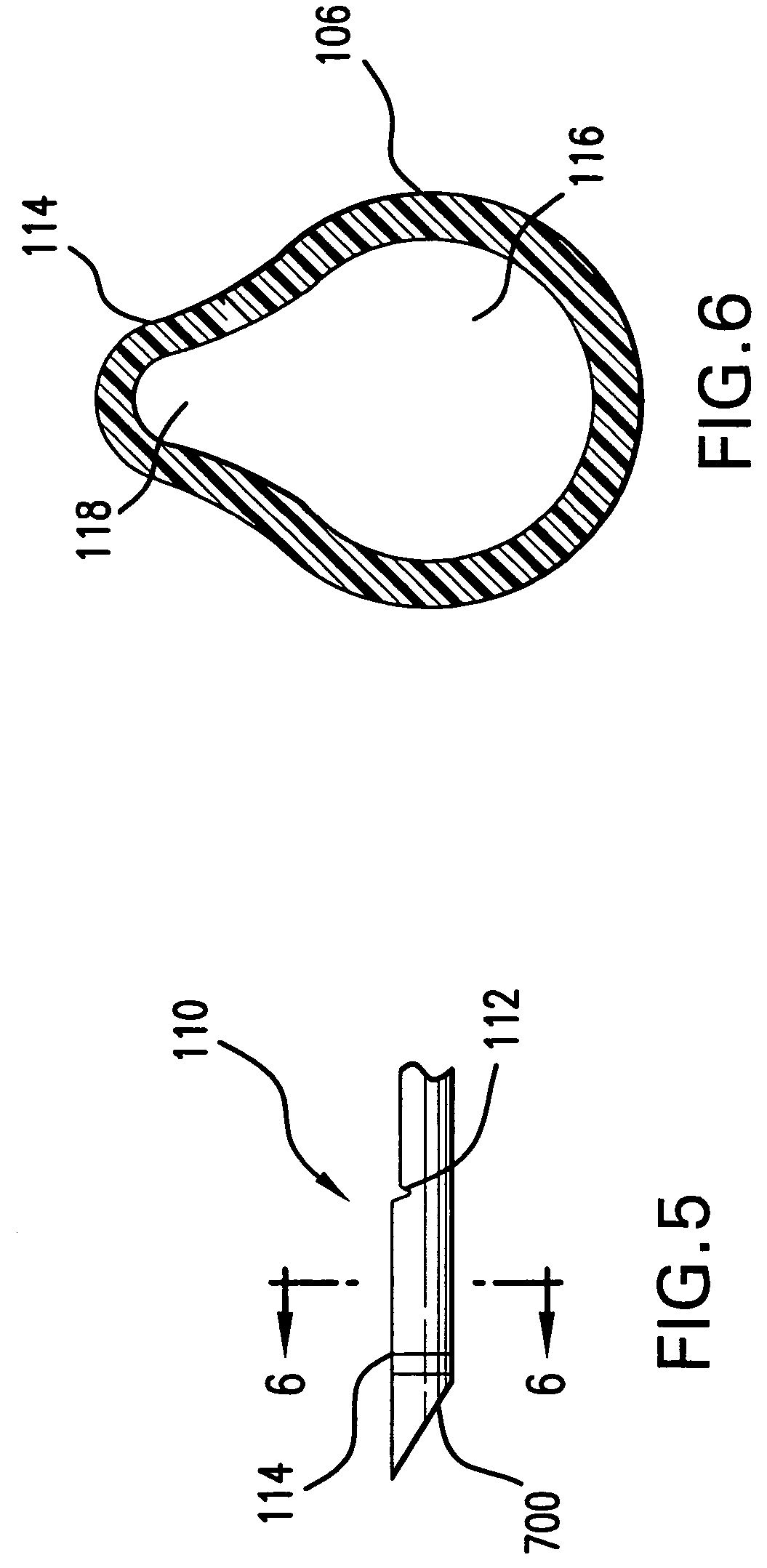 Aspiration catheter with tracking portion