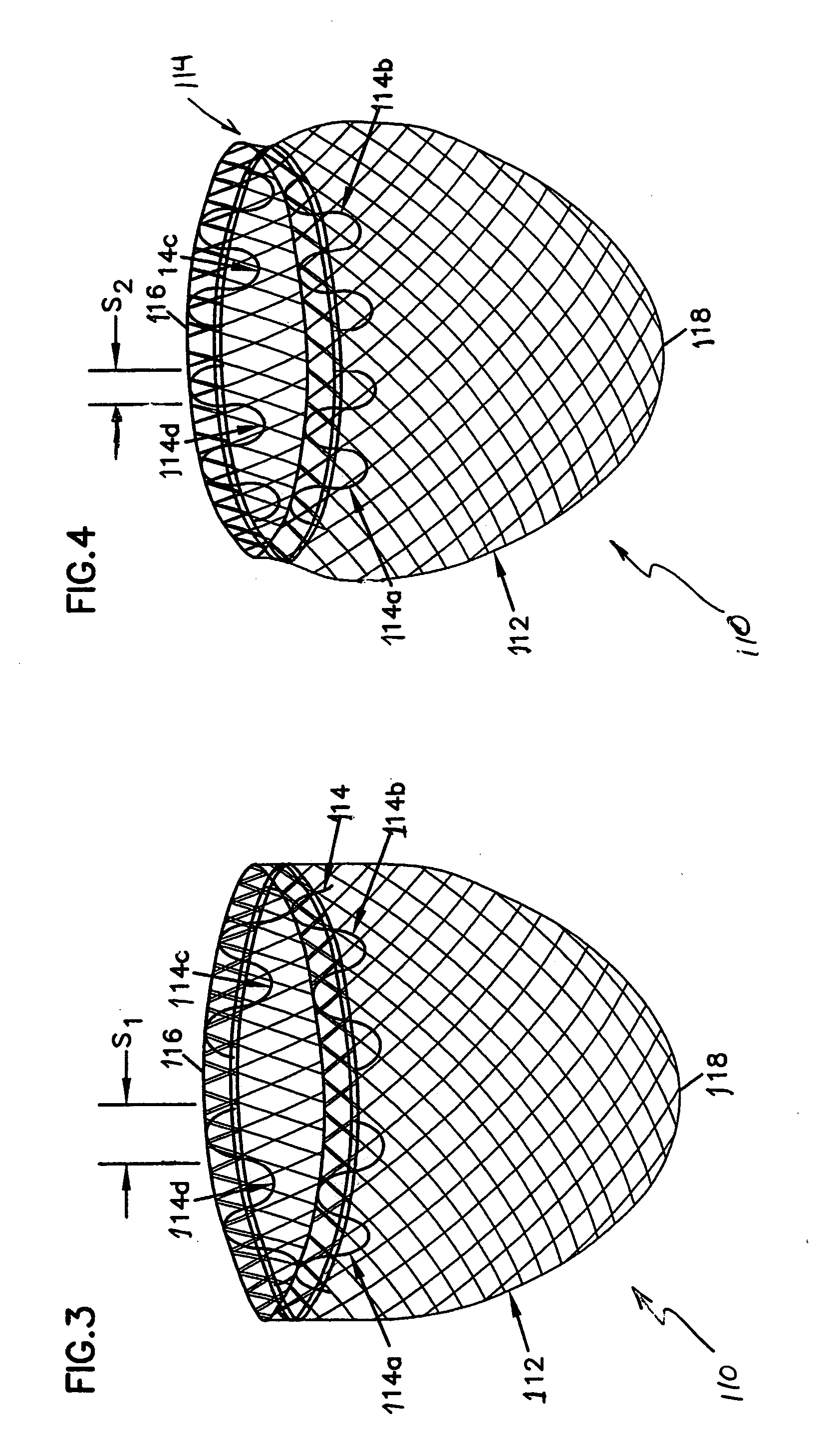 Self-adjusting attachment structure for a cardiac support device