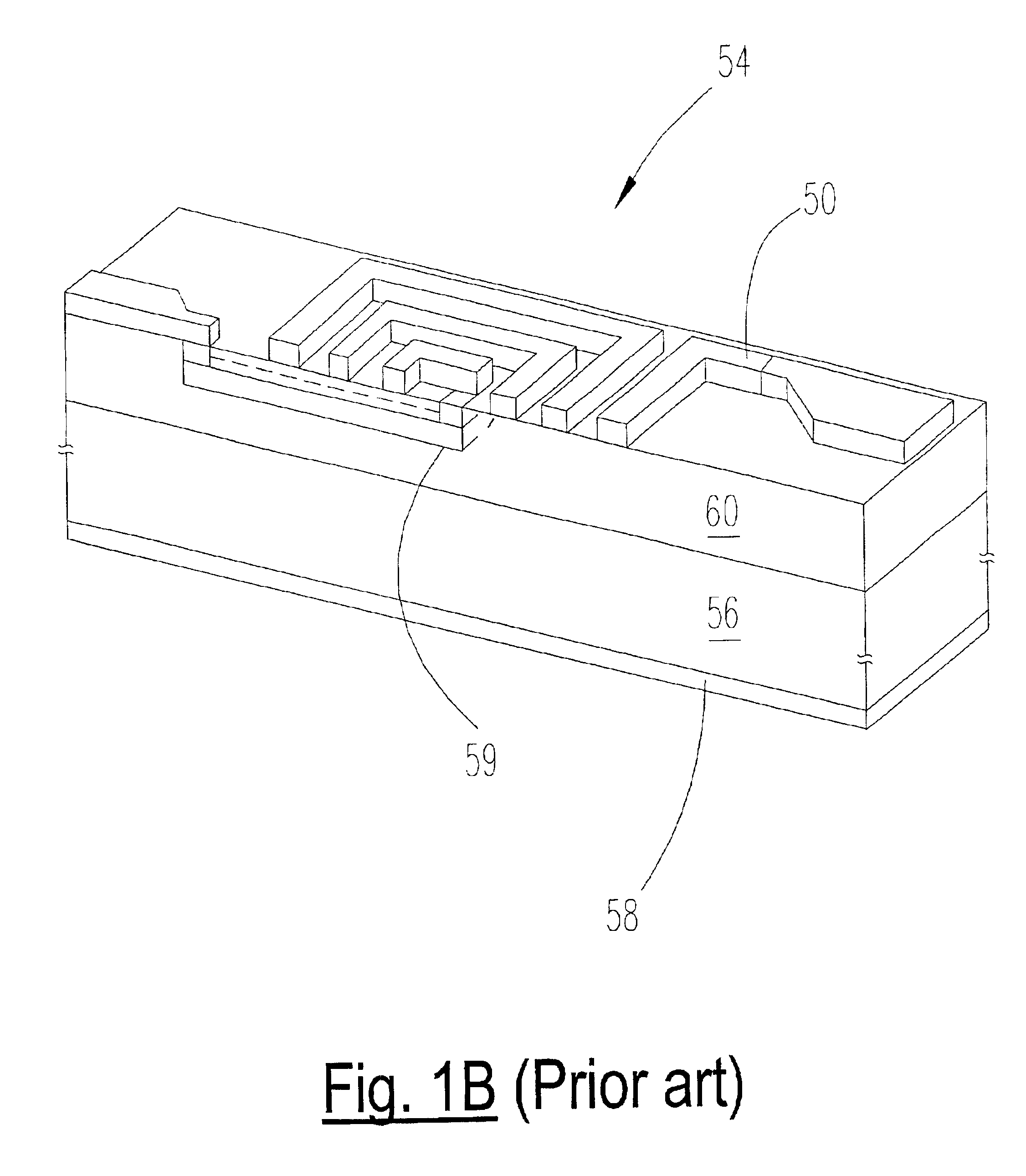 Method for forming a spiral inductor