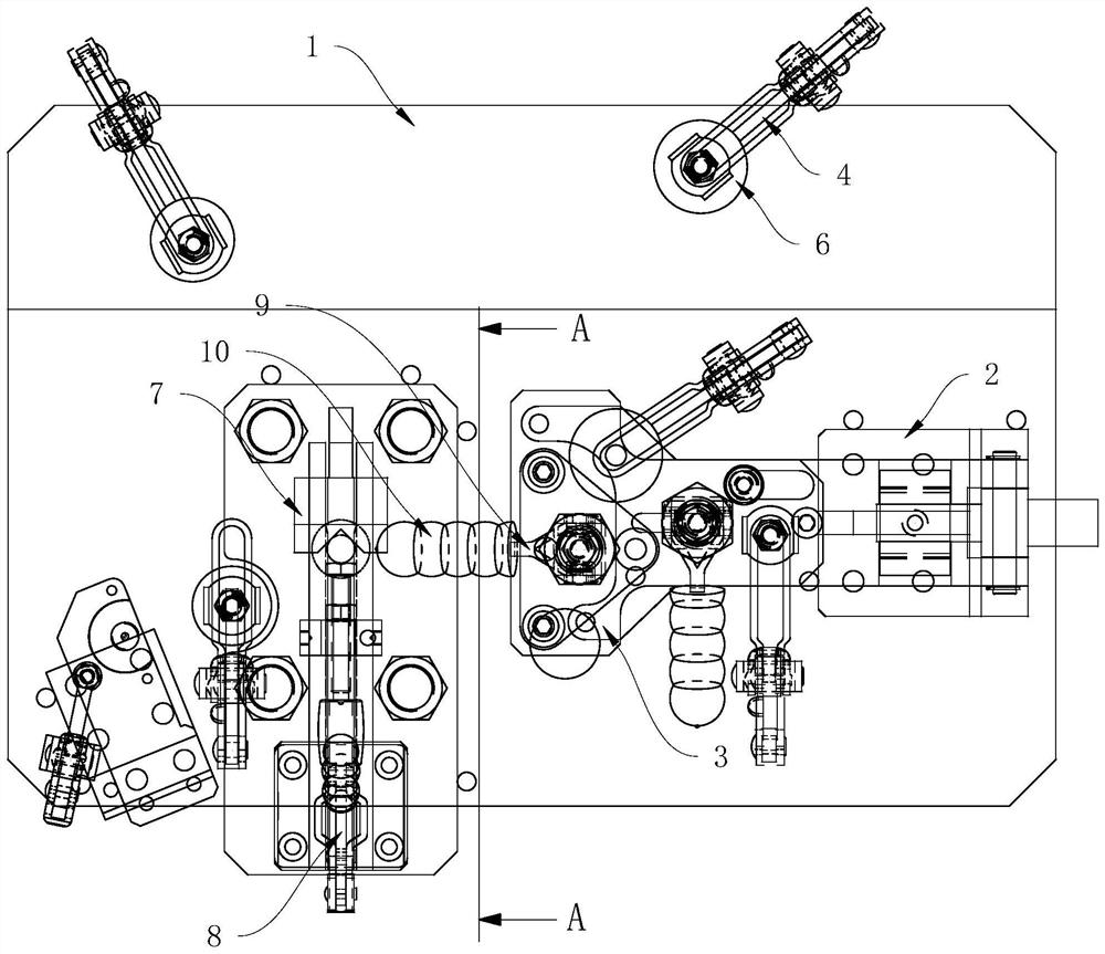 Automatic welding tool system of rice transplanter