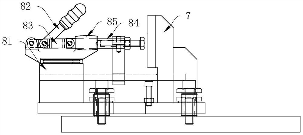 Automatic welding tool system of rice transplanter