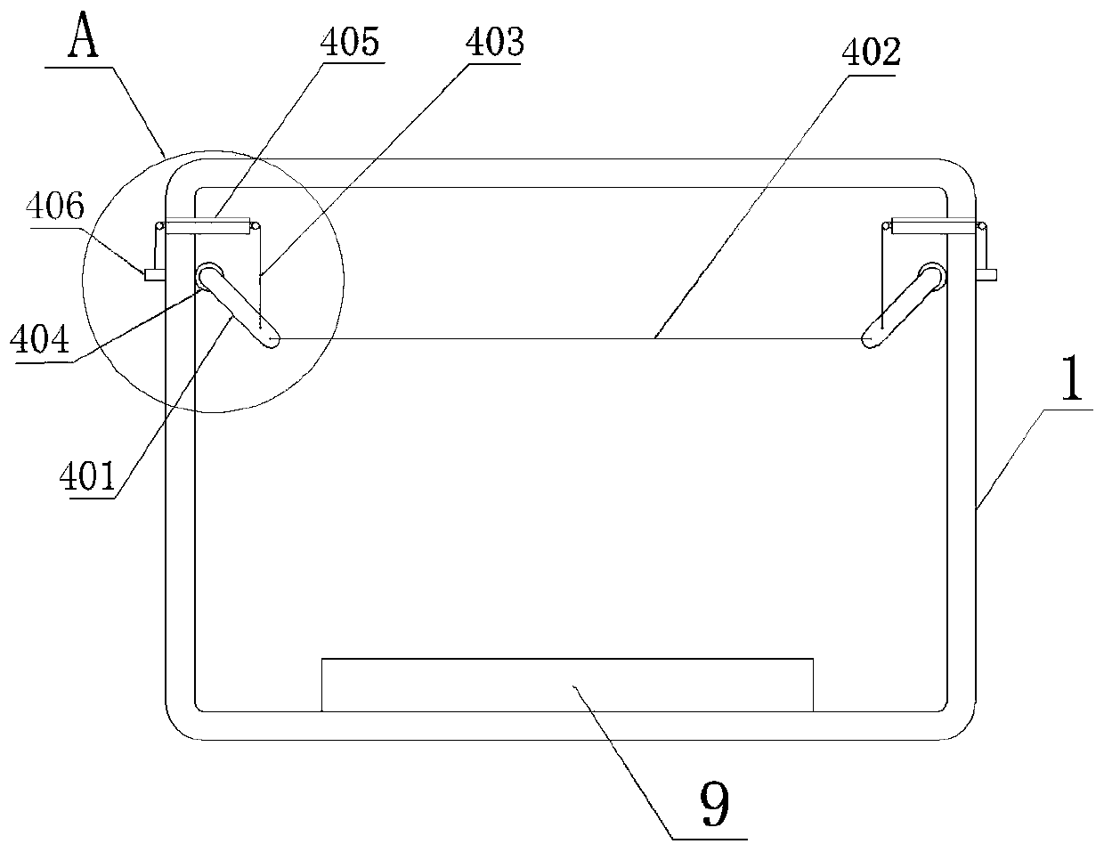 Automatic fire extinguishing safety box