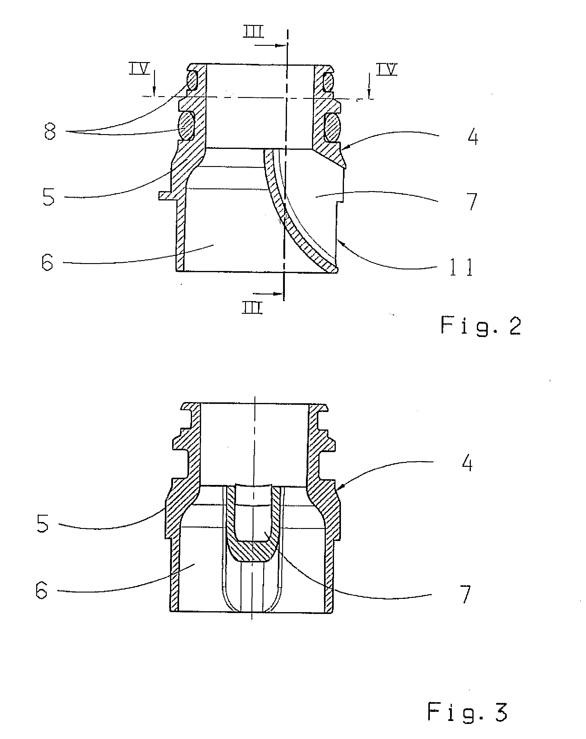 Connection arrangement for an oil pump of a transmission