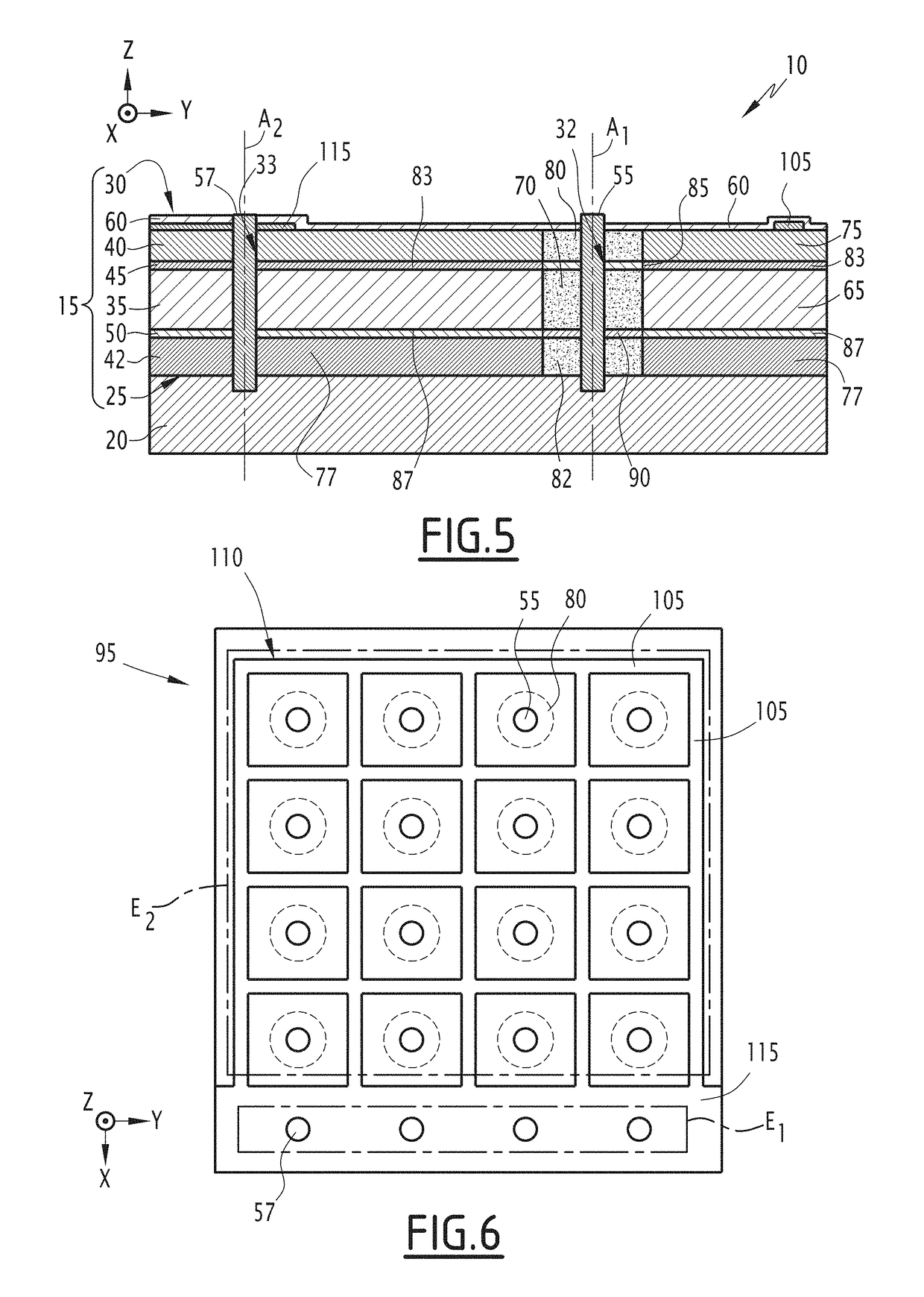 Radiation detector element and imager comprising an assembly of radiation detector elements