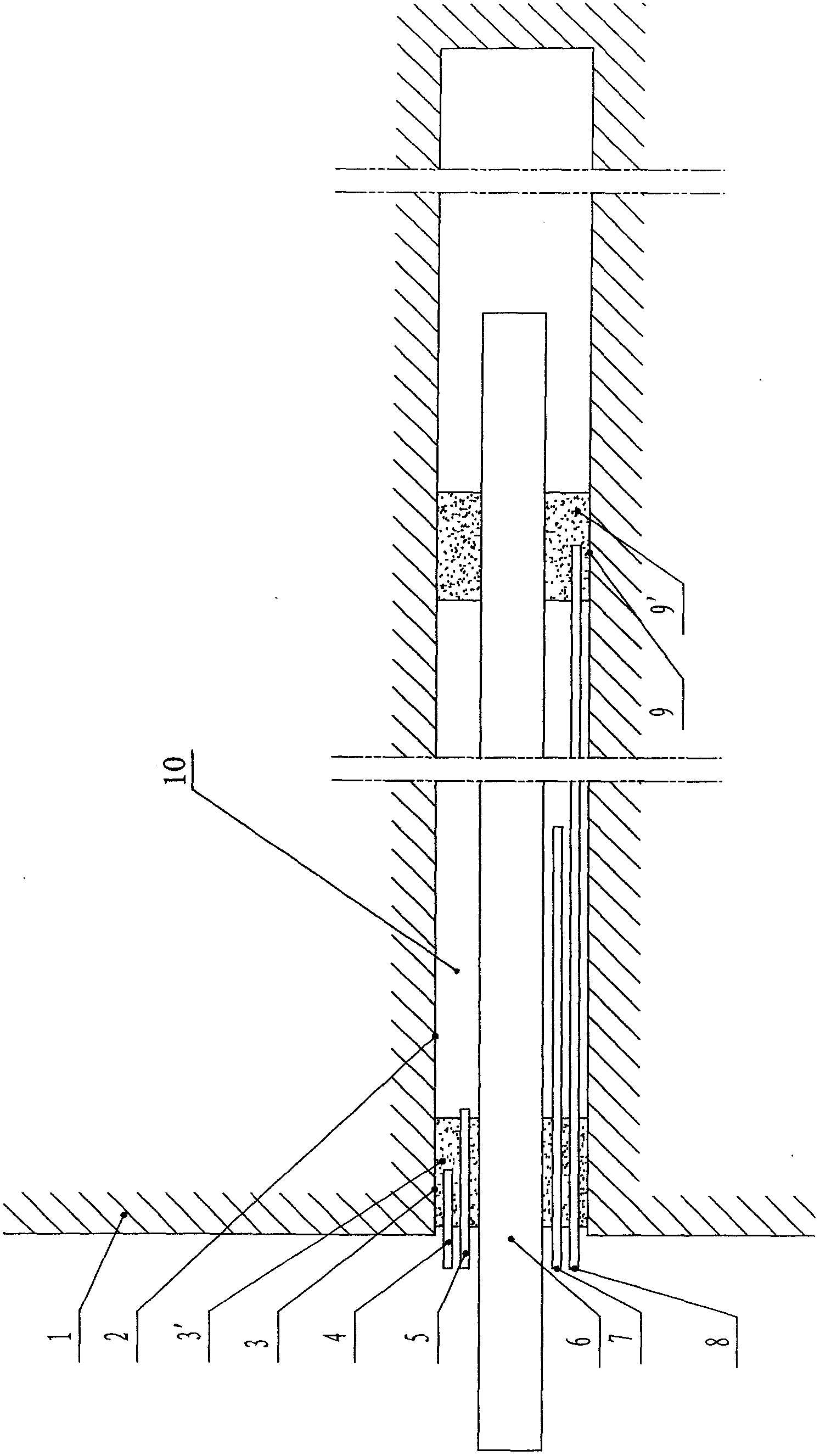 Pressure-controlled hole sealing method for gas drainage hole